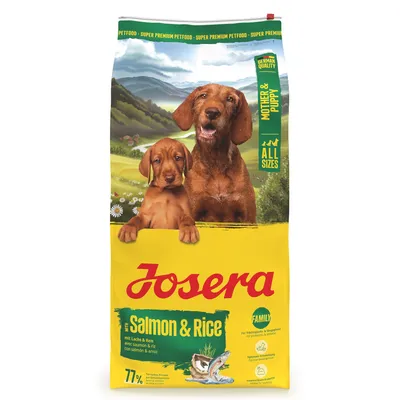 Josera: 10 kg / 12,5 kg karma sucha + Basen dla psa gratis! - Mother & Puppy, łosoś i ryż, 12,5 kg Josera: 10 kg / 12,5 kg karma sucha + Basen dla psa gratis! - Mother & Puppy, łosoś i ryż, 12,5 kg