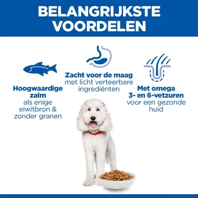 Hill's Science Plan Hypoallergenic Adult Medium met Zalm