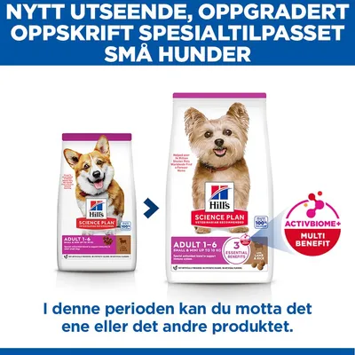 Hill's Science Plan Adult 1-6 Small & Mini med lam & ris