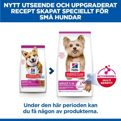 Hill's Science Plan Adult 1-6 Small & Mini Lamb & Rice