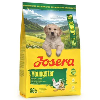 12,5 kg + 3 kg gratis! 15,5 kg Josera - 15,5 kg YoungStar 12,5 kg + 3 kg gratis! 15,5 kg Josera - 15,5 kg YoungStar