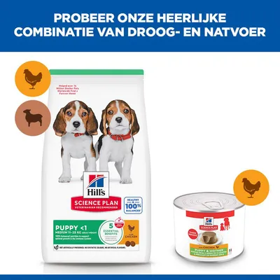 Hill’s Science Plan Puppy & Mother Mousse tendre pour chien