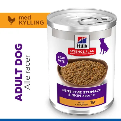 Hill's Science Plan Adult Dog Sensitive Mave & Hud