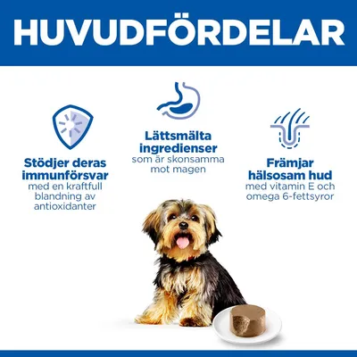 Hill's Science Plan Sensitive Stomach & Skin Small & Mini Mousse