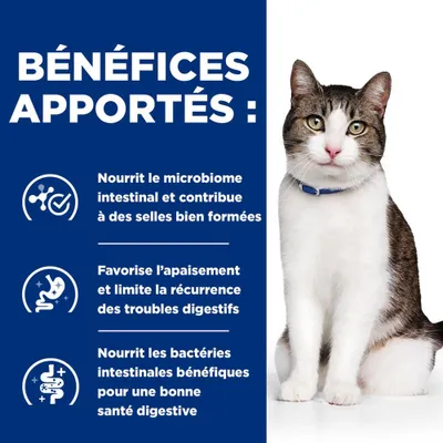 Hill’s Prescription Diet Gastrointestinal Biome Stress poulet pour chat