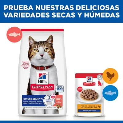 Hill's Science Plan Mature Adult 7+ salmón