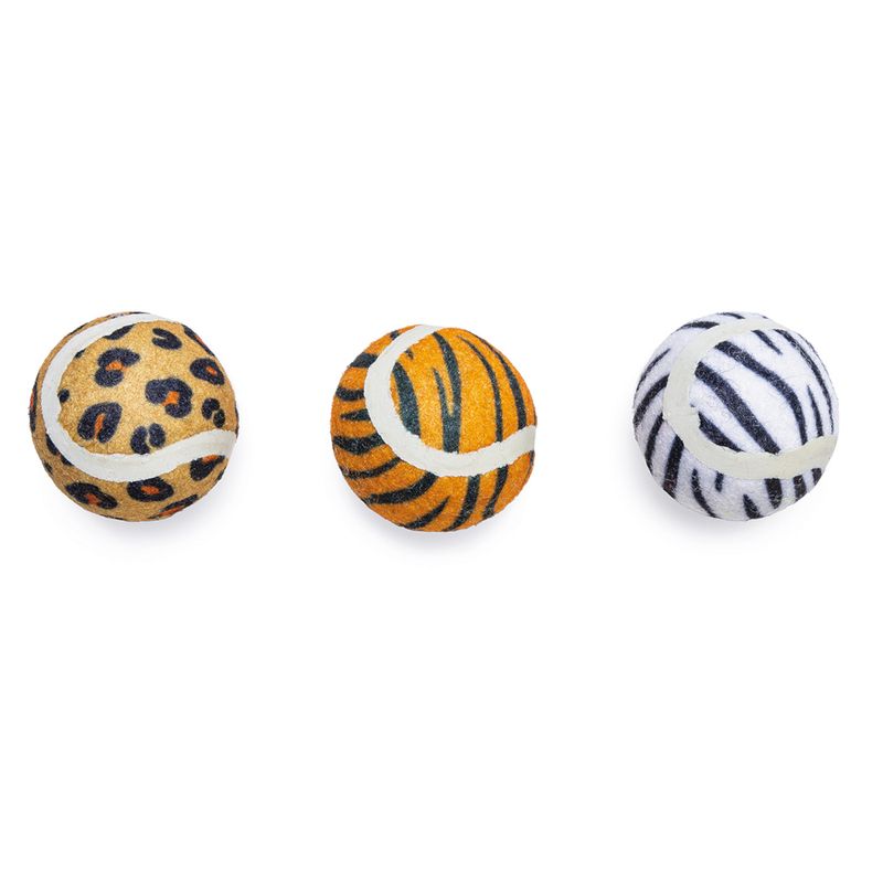 Set de pelotas beeztees jungle para gatos