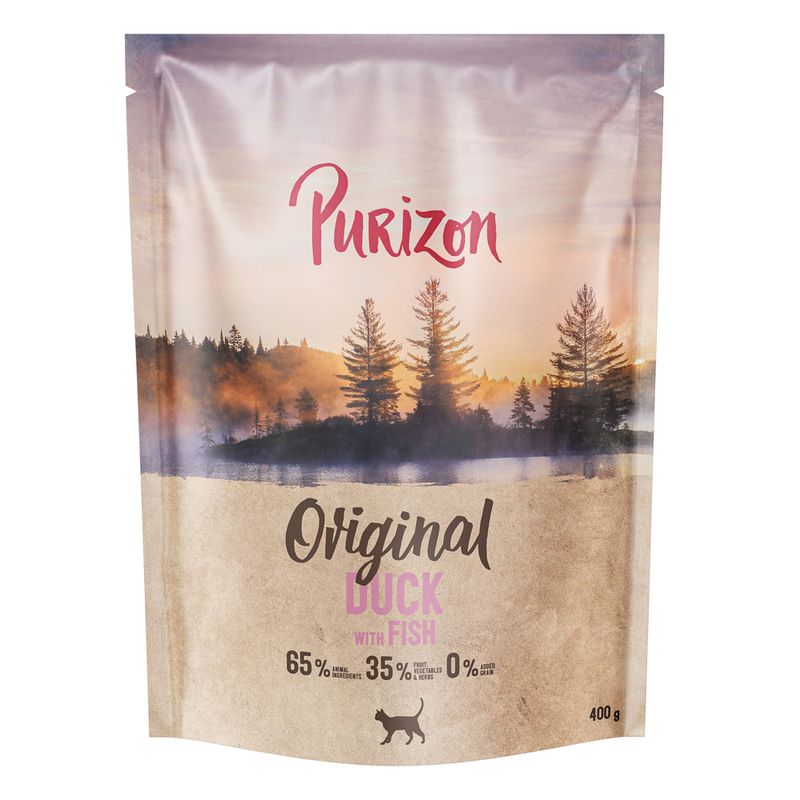 Purizon Adult canard, poisson - sans céréales pour chat