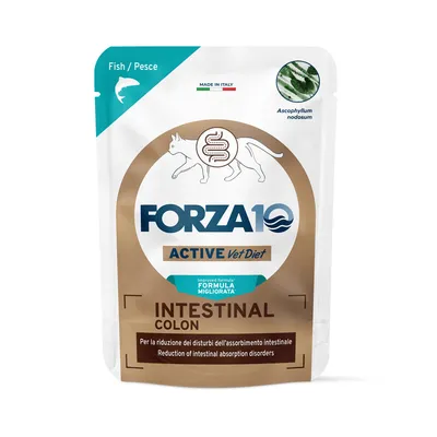 Forza 10 Intestinal Colon Active Vet Diet para gatos 12 x 80 g