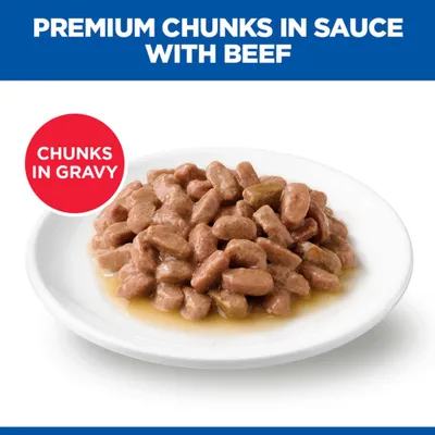Hill's Science Plan Adult 1 - 6 - Chicken - Multibuy: Beef (48 x 85g)