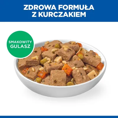 Hill's Science Plan Puppy Stew, kurczak z warzywami