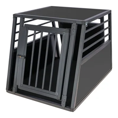Transportín Kerbl Pet Vacation de aluminio, grafito