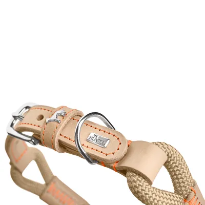 Zgardă HUNTER Malia, bej/natural