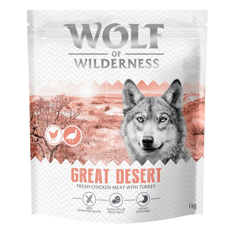Wolf of Wilderness Adult "Great Desert" Pute - getreidefrei