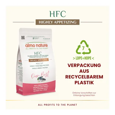Almo Nature HFC Adult Sterilised saumon pour chat