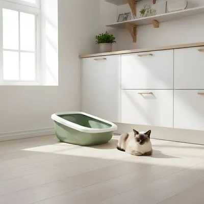 Savic Aseo Jumbo - Kattenbak met hoge rand