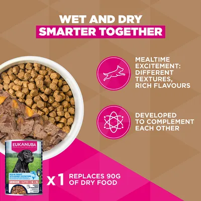 Eukanuba Grain-Free Senior Small & Medium Breed Ocean Fish