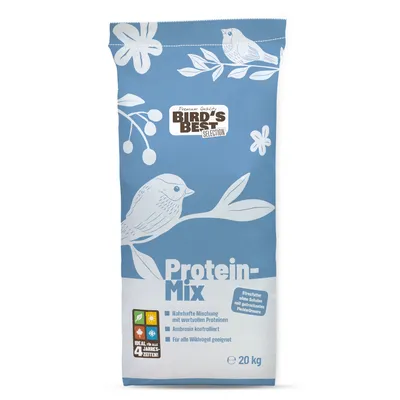Bird's Best nourriture en poudre sans coquilles avec vers de farine