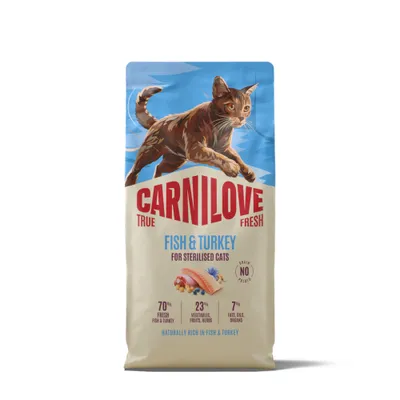 Carnilove True Fresh Fish & Turkey for Sterilised Cats