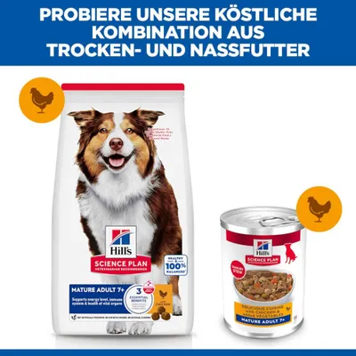 Hill's Science Plan Mature Adult Ragout mit Huhn & Gemüse