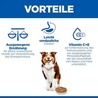 Hill's Science Plan Mature Adult Ragout mit Huhn & Gemüse