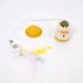 TIAKI Cana de mesa para gatos com pato e catnip