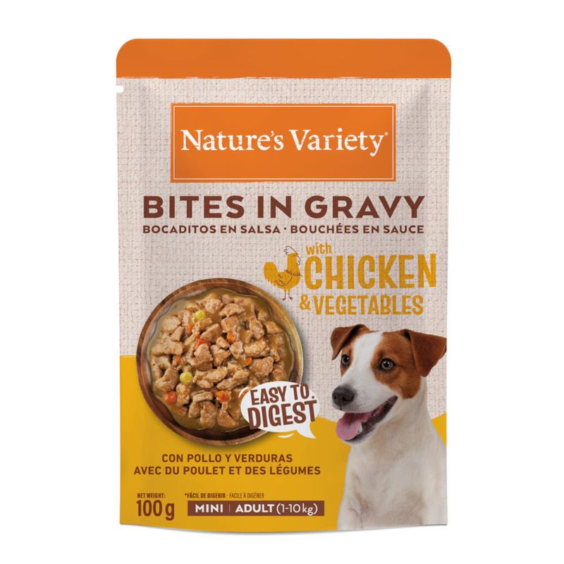 Nature's Variety Bites in Soße Mini Adult 24 x 100 g