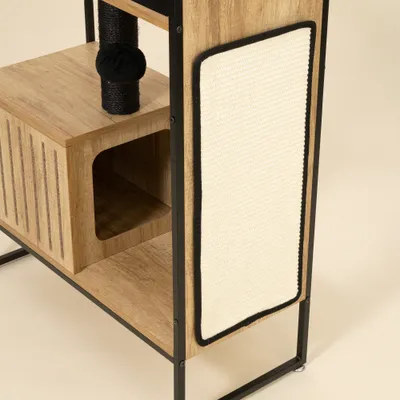 Modern Living Katzenkletterhaus Celle - ca. L 77 x B 34 x H 114 cm Modern Living Katzenkletterhaus Celle - ca. L 77 x B 34 x H 114 cm