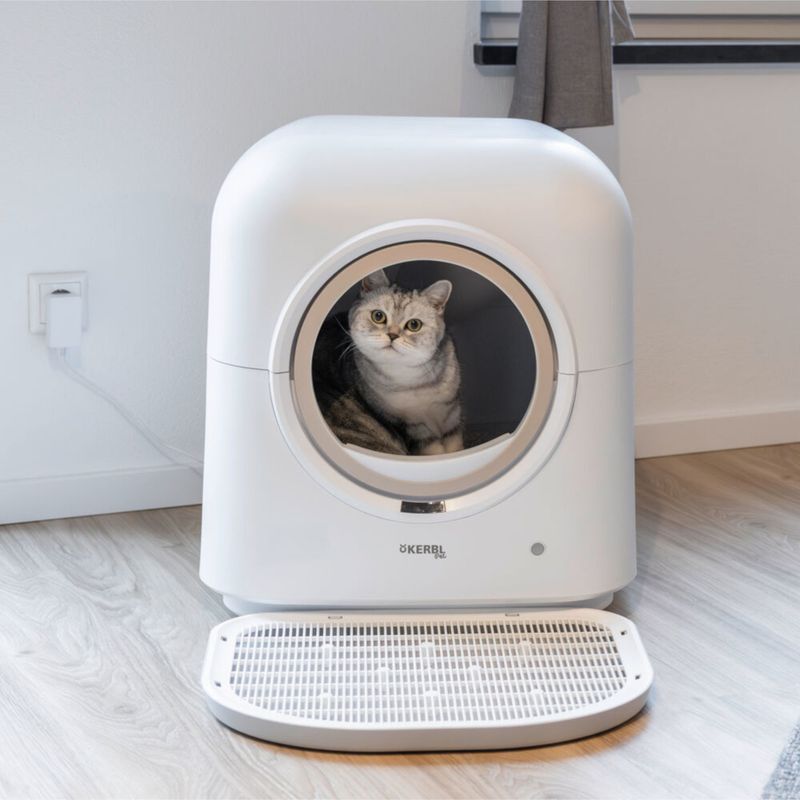 Kerbl Pet Selbstreinigende Katzentoilette Smart