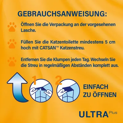 Catsan Ultra plus Klumpstreu