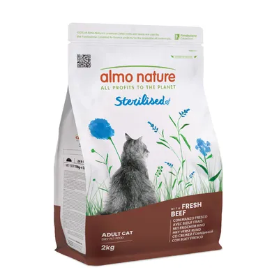 Almo Nature Functional Sterilised Cat Rind & Reis