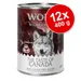 Ekonomipack: Wolf of Wilderness The Taste Of 12 x 400 g