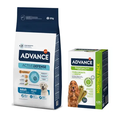 Advance сухой корм для собак + Advance Dental Care разные варианты в подарок!