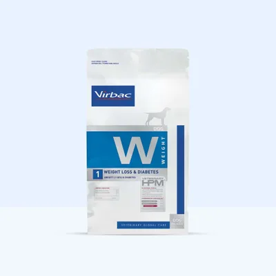 Virbac W1 Veterinary HPM Weight Loss & Diabetes - Pack %: 2 x 12 kg Virbac W1 Veterinary HPM Weight Loss & Diabetes - Pack %: 2 x 12 kg