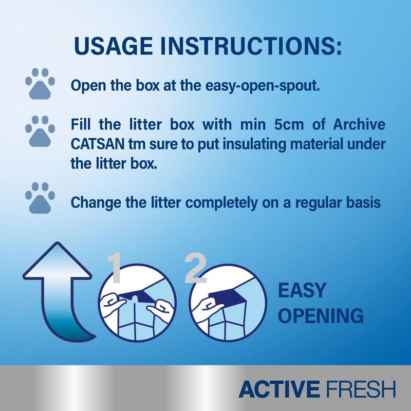 Catsan Active Fresh Clumping Litter