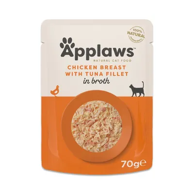 Applaws Cat Natural i buljong 12 x 70 g