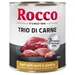 Rocco Classic Trio de viandes 6 x 800 g pour chien