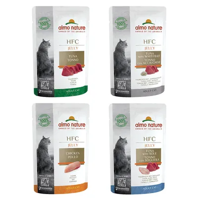 Økonomipakke Almo Nature HFC Jelly Pouch 24 x 55 g