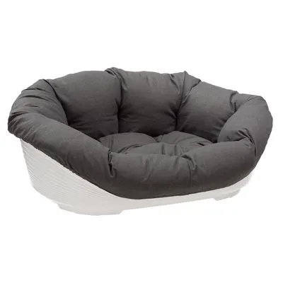 Hoes Sofà antraciet voor Ferplast mand Siesta Deluxe (zonder mand)