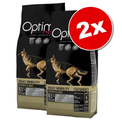 Lot Optimanova 2 x 12 kg pour chien