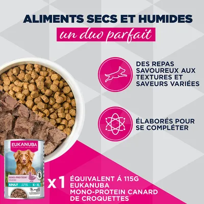 Eukanuba Special Care Adulte Mono-Protéine avec canard Eukanuba Special Care Adulte Mono-Protéine avec canard