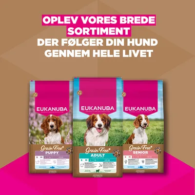 Eukanuba Grain Free Adult Small & Medium Lam