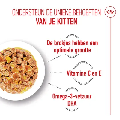 Royal Canin Kitten Instinctive in Gelei
