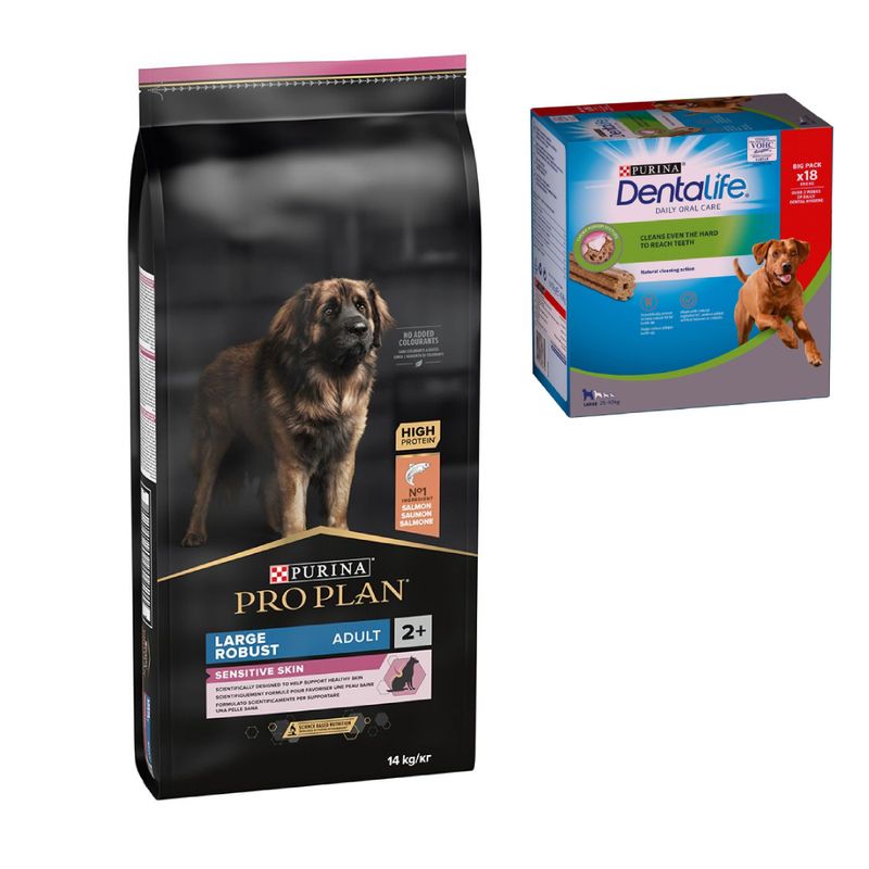 Purina: Pro Plan, сухой корм для собак, разные варианты + Dental Care, лакомство в подарок!
