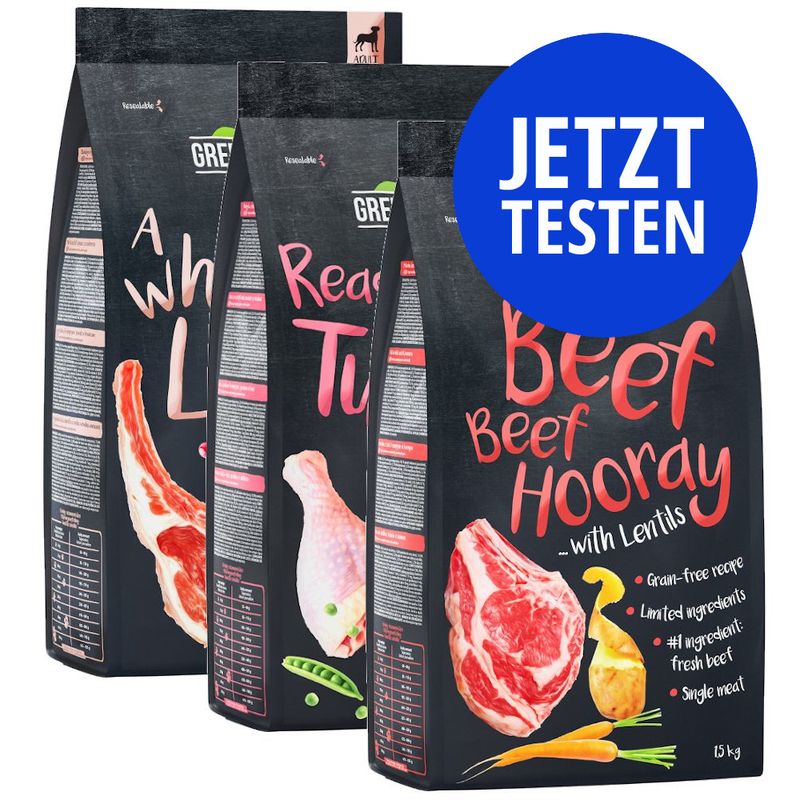 Probierpaket Greenwoods 3 x 1,5 kg