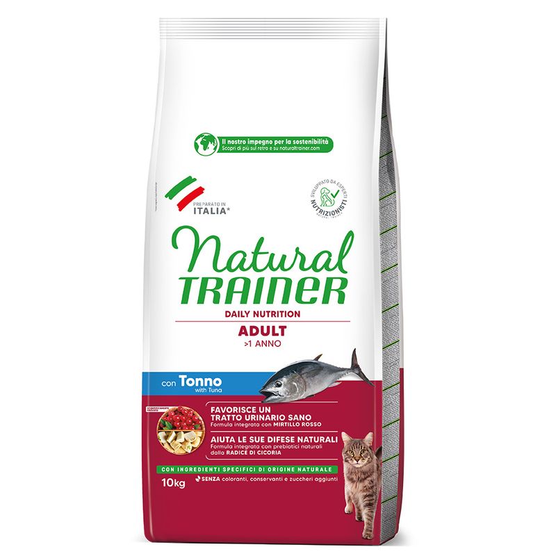 Natural Trainer Adult con Tonno Crocchette per gatti