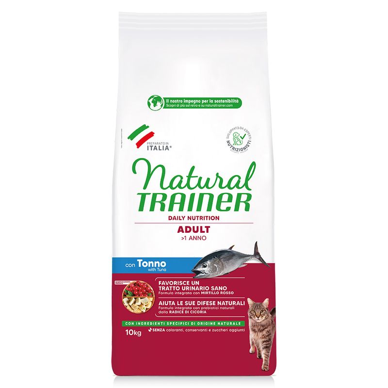 Natural Trainer Adult con Tonno Crocchette per gatti