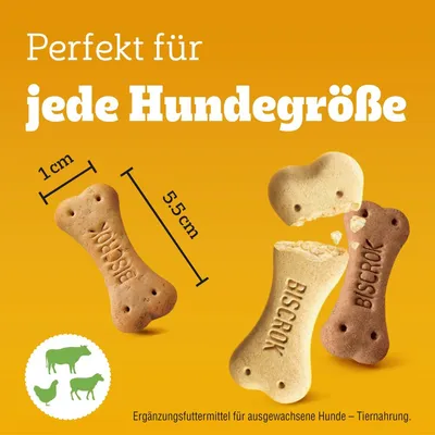 Pedigree Biscrok in 3 köstlichen Geschmacksrichtungen