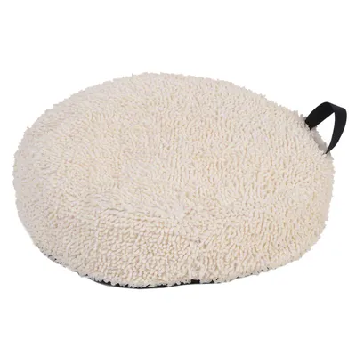 Coussin pour chien, crème