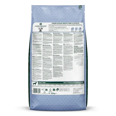 Arden Grange Sensitive 1+ Adult with Fresh Ocean White Fish & Potato - 12kg